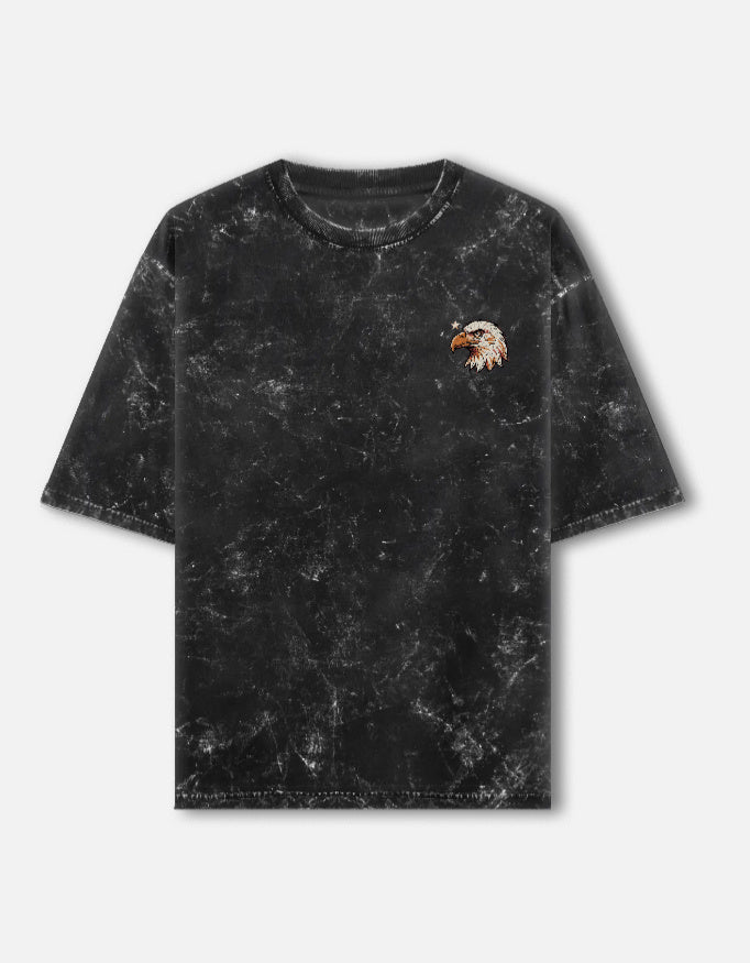 Eagle Highway - Unisex Acid Washed Oversized Tee