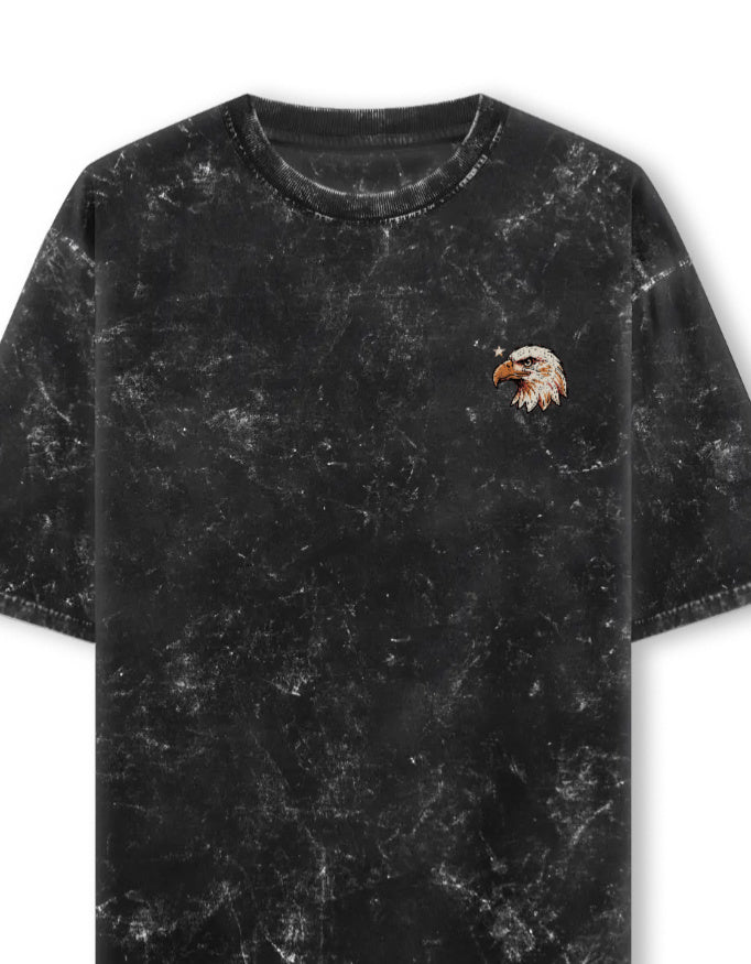 Eagle Highway - Unisex Acid Washed Oversized Tee